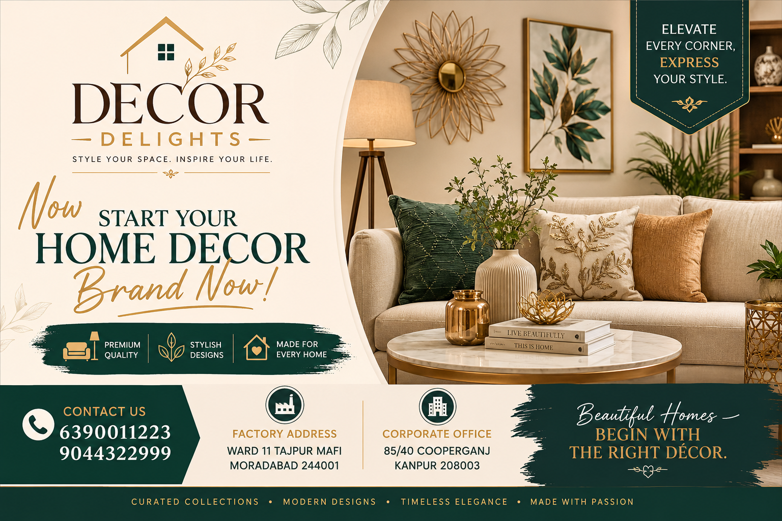 Start Your Home Decor Brand