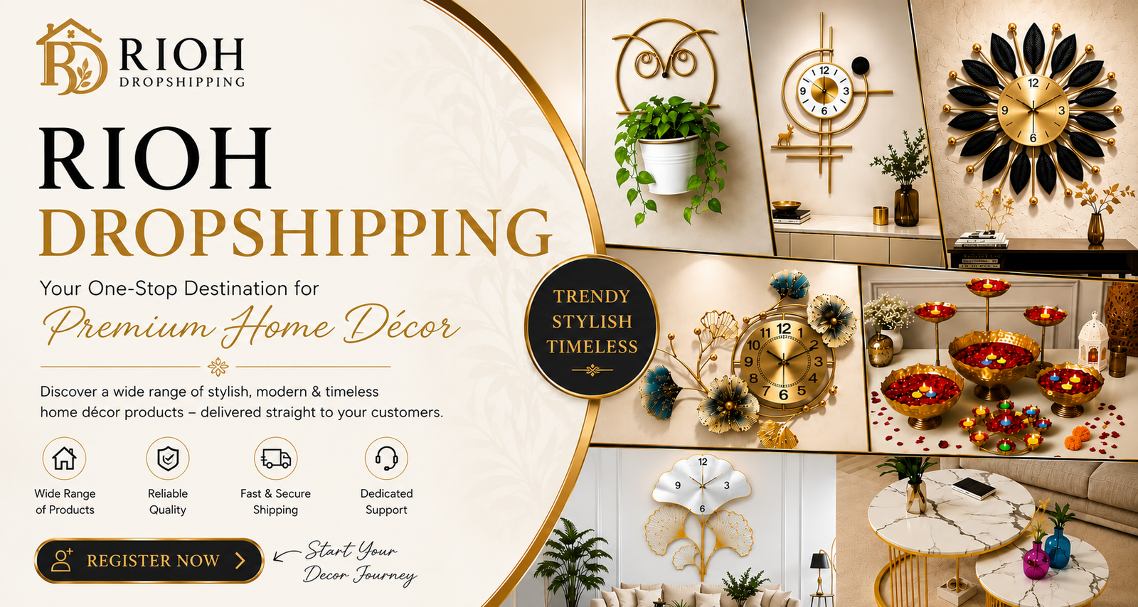 RIOH Dropshipping Premium Home Decor